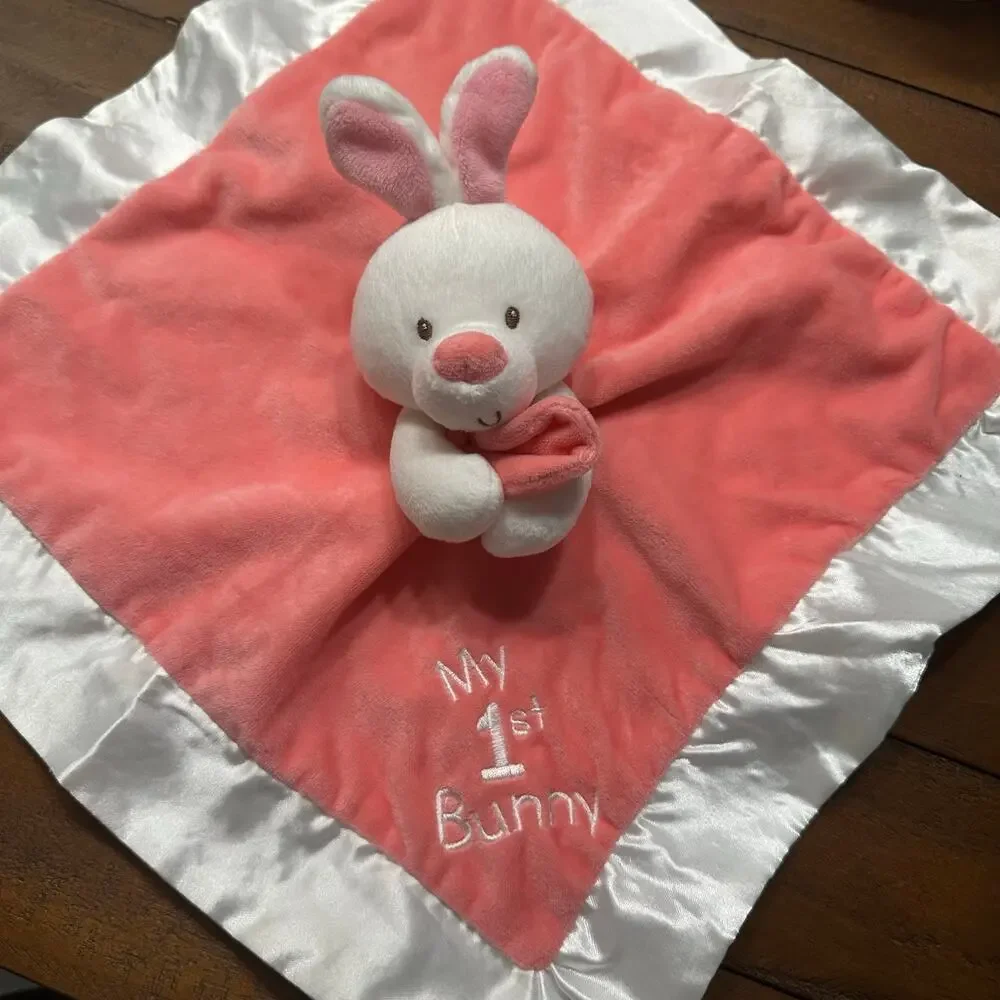 Baby Gund  Security Blanket Satin Soft Lovey Rabbit My First Bunny